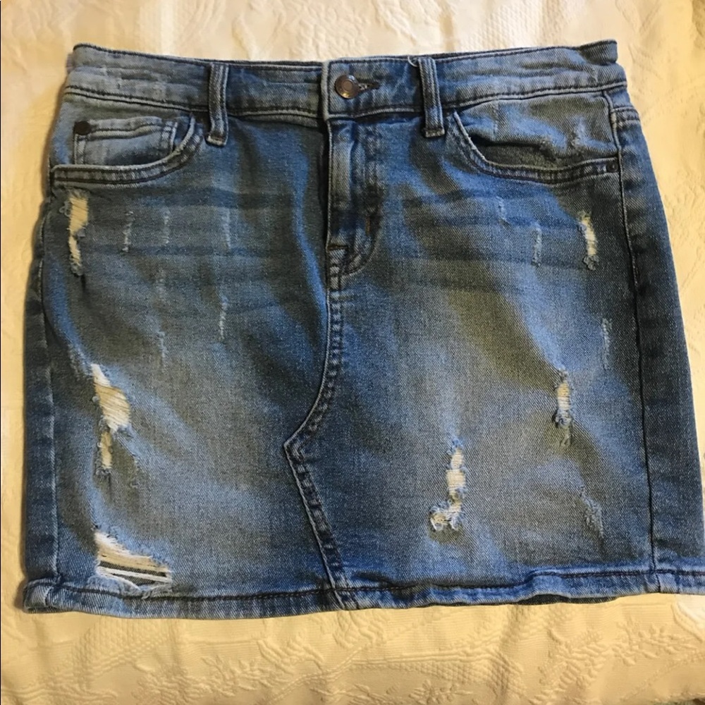Denim skirt